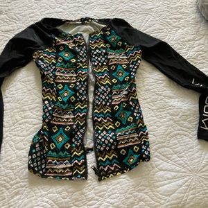 Volcom Zip-up Rashguard